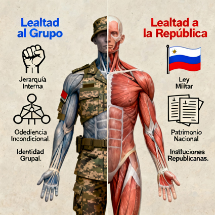 Anatomía de una doctrina militar atrapada entre la lealtad a un grupo y la República